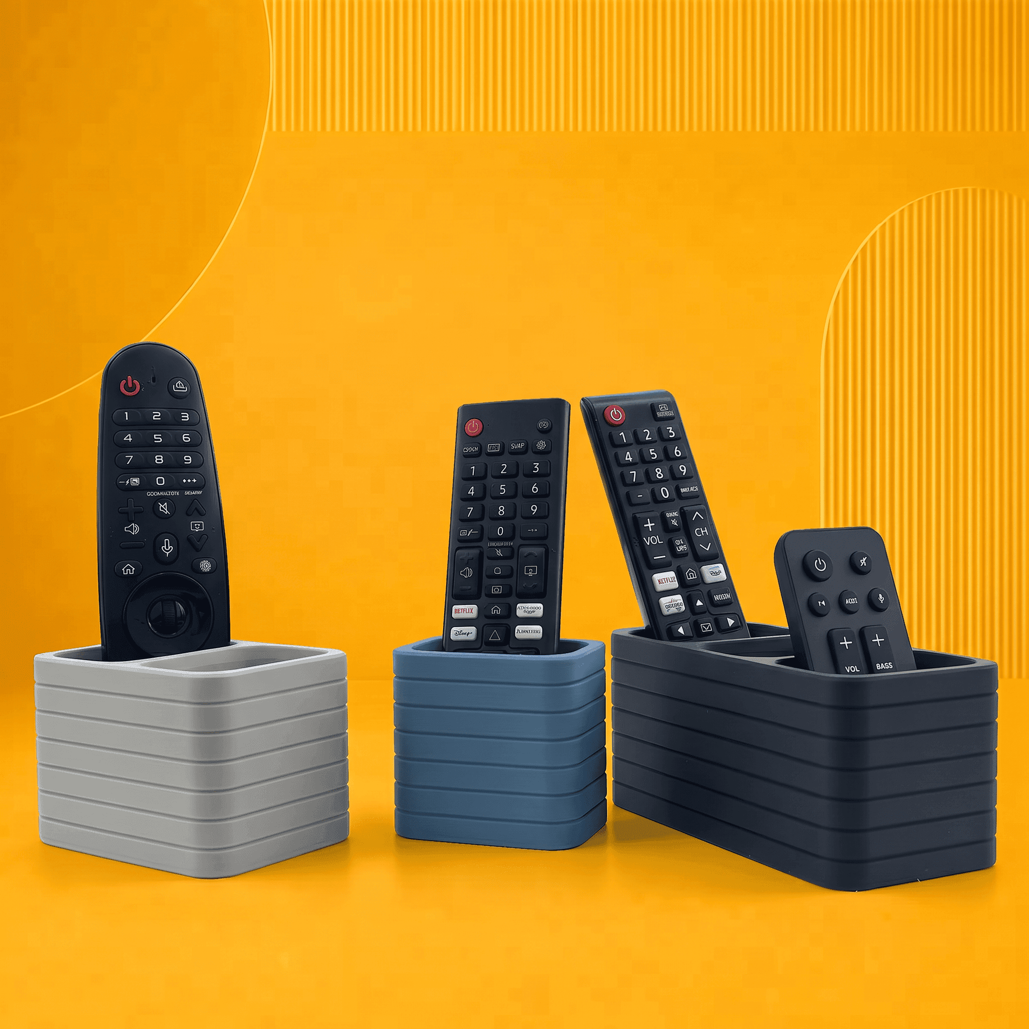 Suporte Moderno para Controle Remoto | Organizador | producao autoral