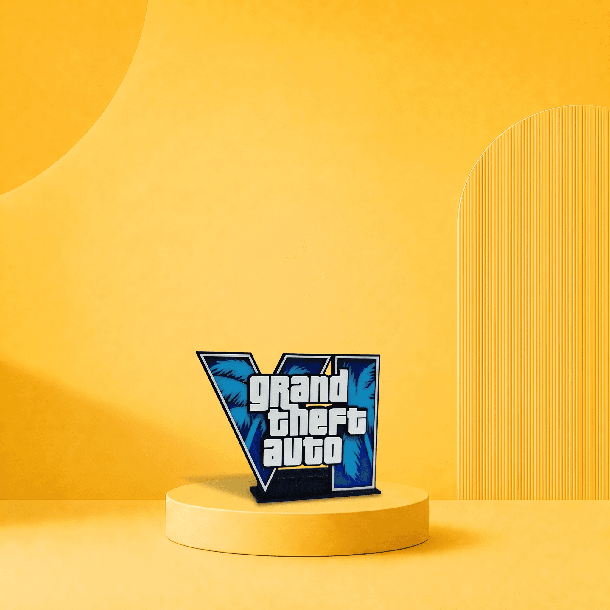 Logotipo GTA 6 Decorativo | producao autoral