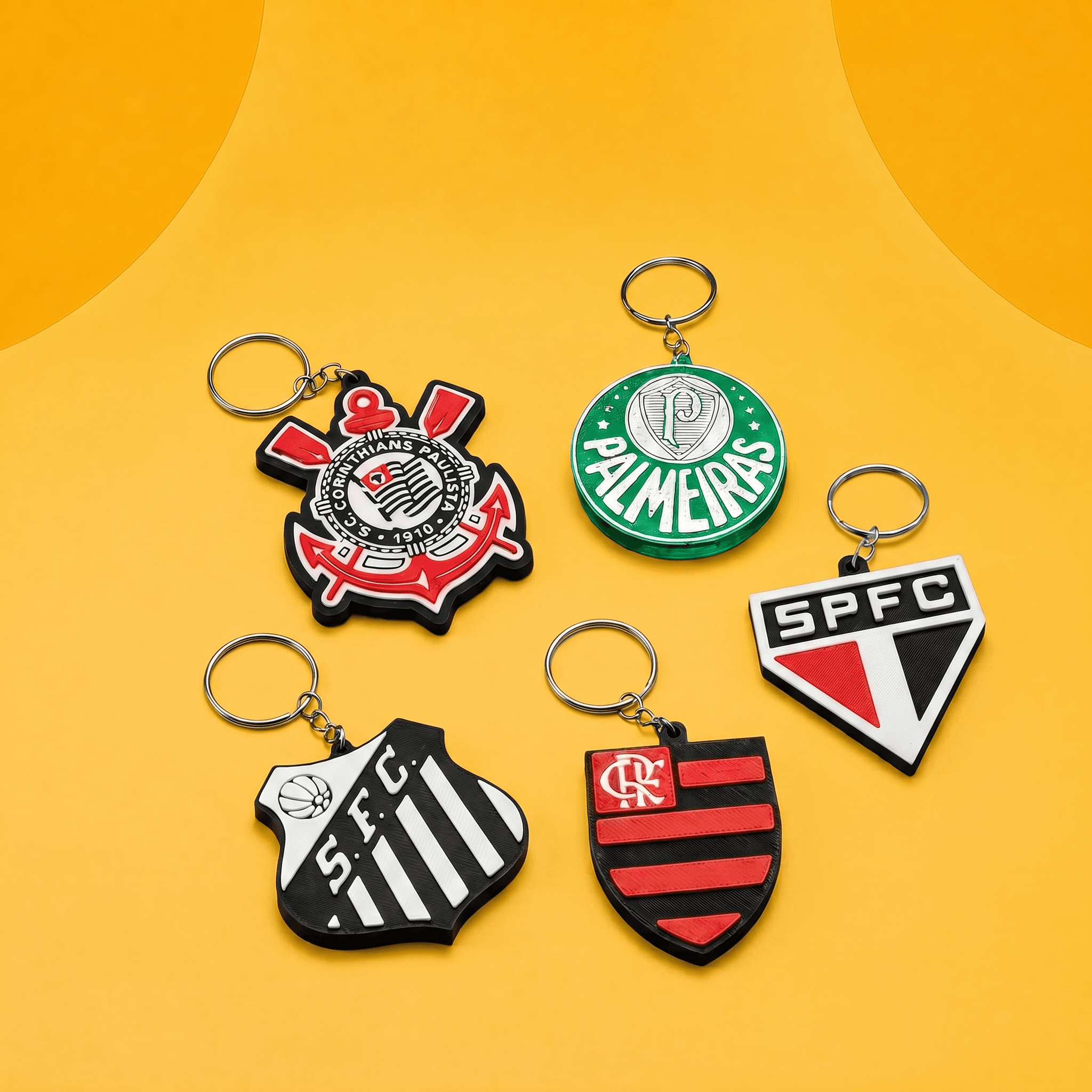 Chaveiros Abridor Lata Time - Futebol Torcedor