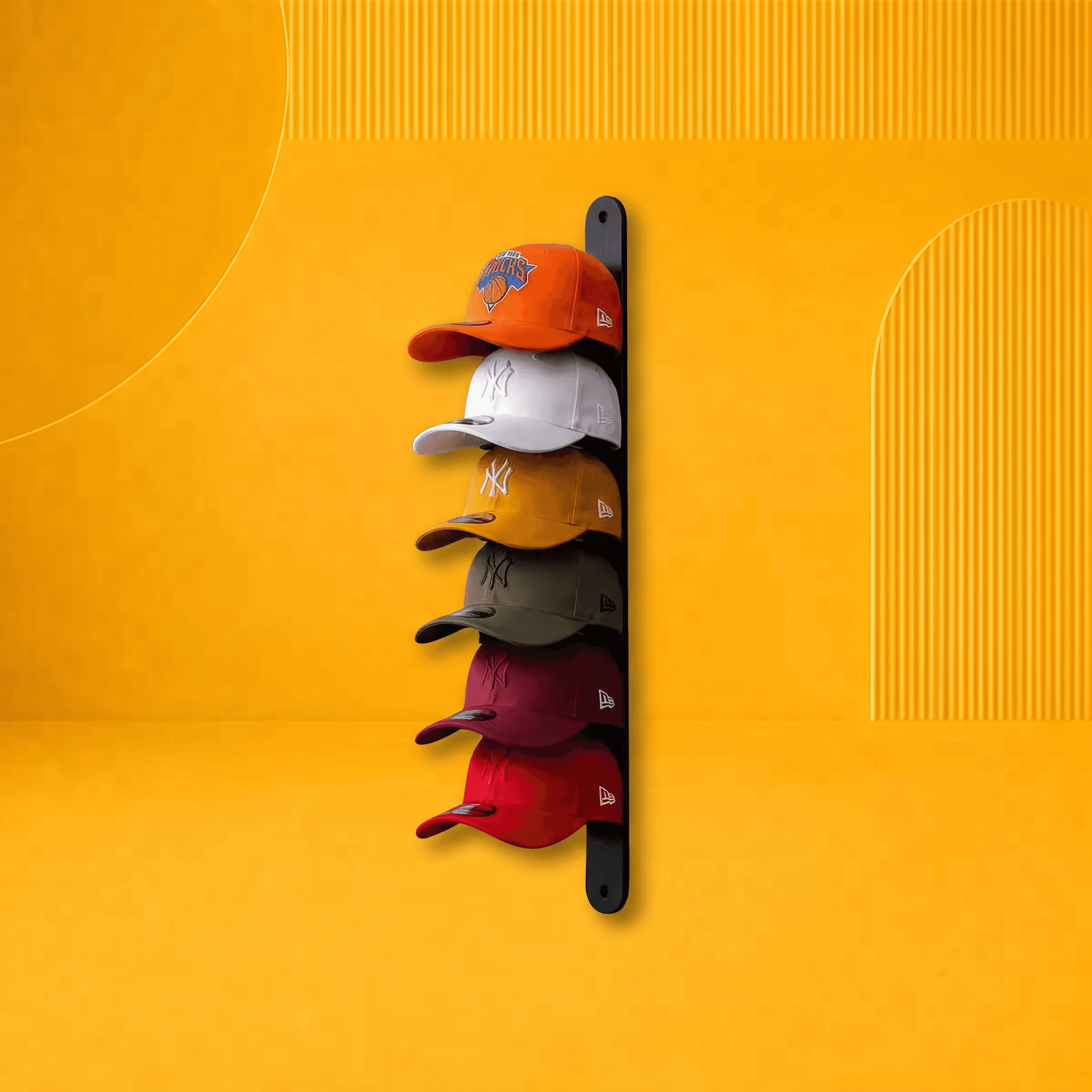 Suporte para Chapéus e Bonés de Parede | Organizador em producao autoral