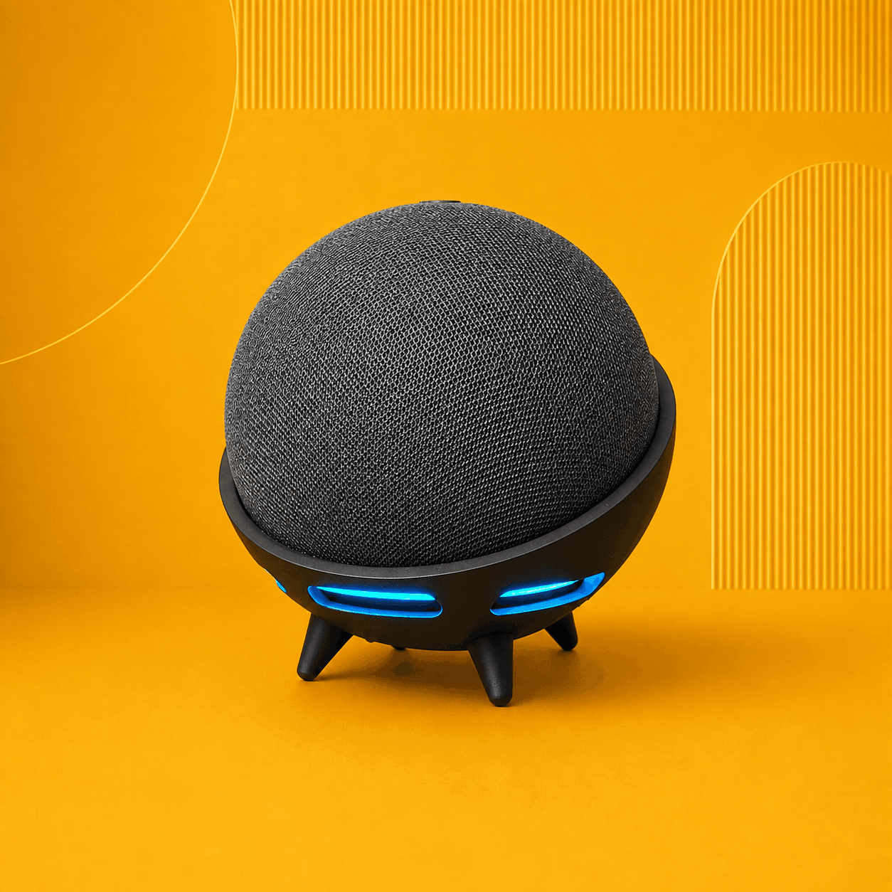 Suporte para Alexa Echo Dot 5 | Organizador de Mesa | producao autoral
